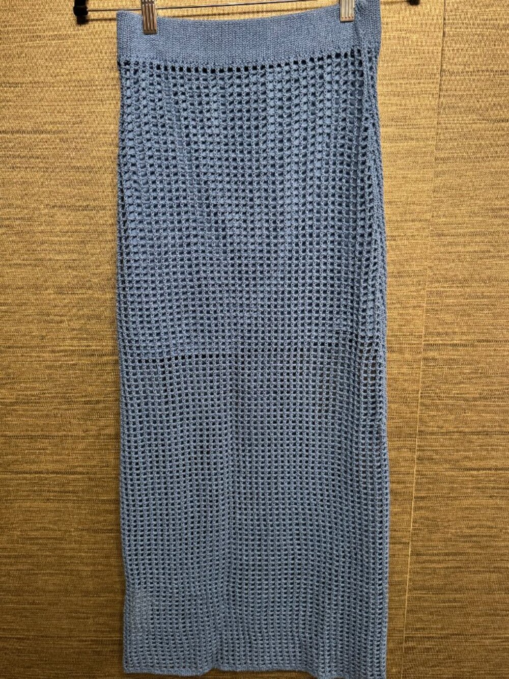 Mango Blue Skirt NWT